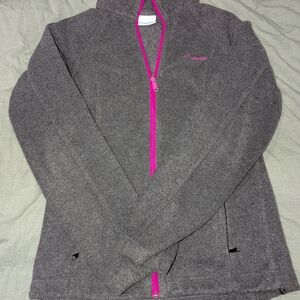 Columbia Grey Fleece Jacket